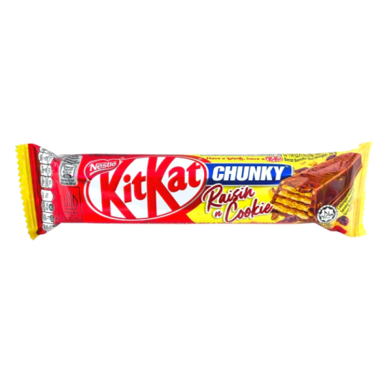 KIT KAT CHUNKY RAISIN & COOKIE 38G