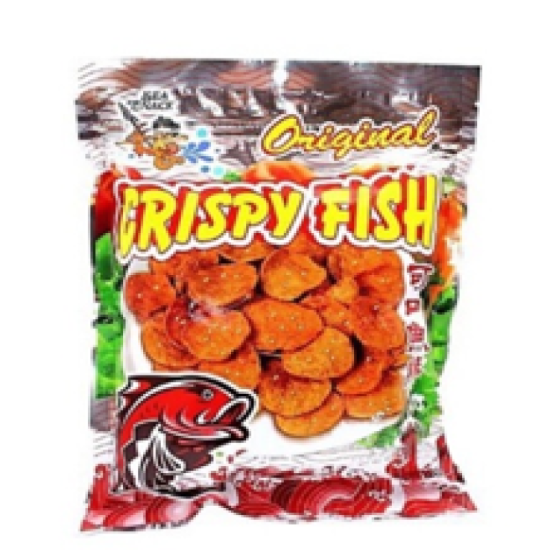 SEA SNACK ORI CRISPY FISH CRACKERS 120GM