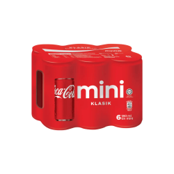 COCA COLA MINI CAN 180ML*6 COCA COLA MINI CAN 180ML*6