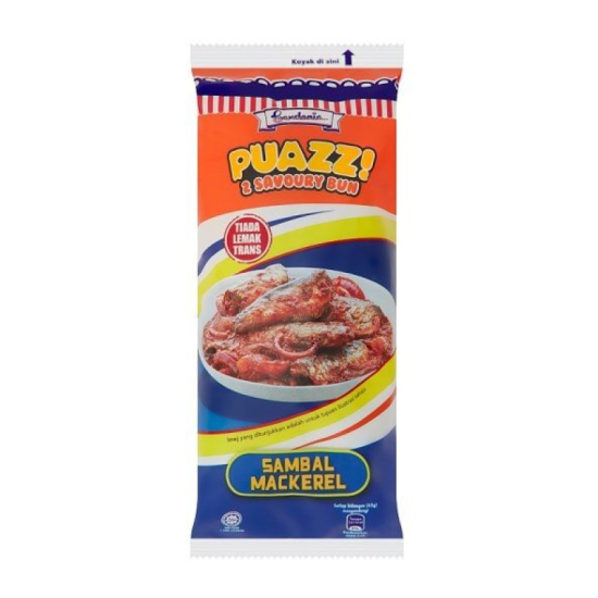 GARDENIA PUAZZ BUN SAMBAL MACKEREL 90GM