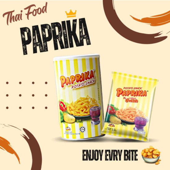 PAPRIKA POTATO SNACK 68GM