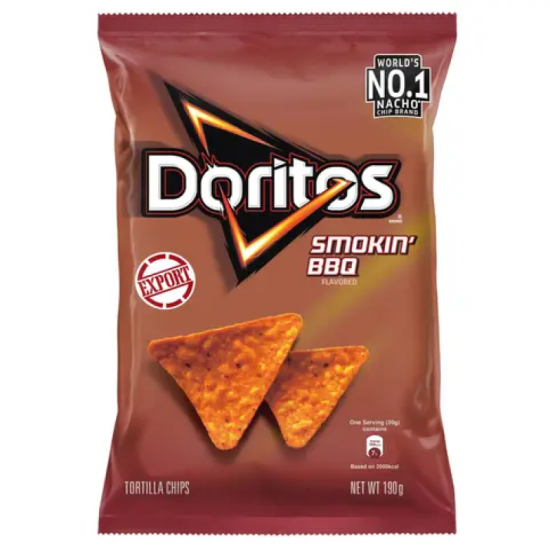 DORITOS SMOKIN' BBQ 190GM