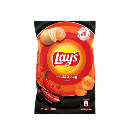 LAYS HOT & SPICY 50GM