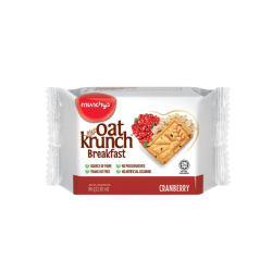 MUNCHY'S OAT KRUNCH BREAKFAST CRANBERRY 80GM MUNCHY'S OAT KRUNCH BREAKFAST CRANBERRY 80GM