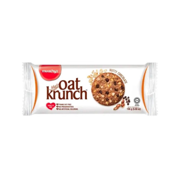 MUNCHY'S OAT KRUNCH NUTTY CHOCOLATE 156GM