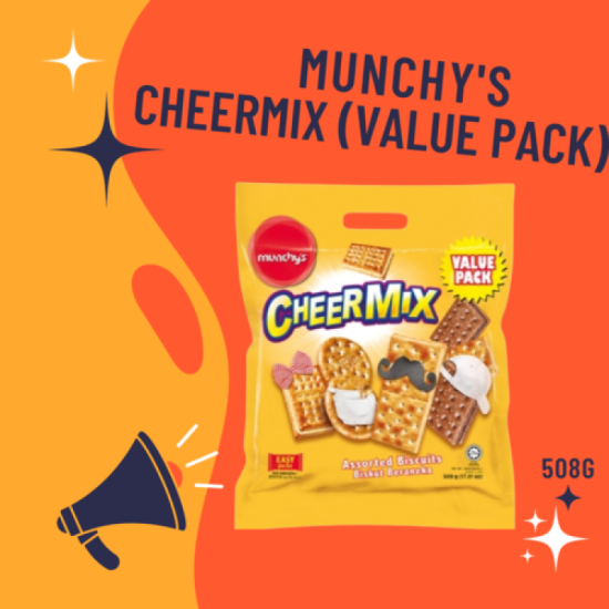 MUNCHY'S CHEERMIX 508GM