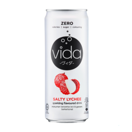 VIDA ZERO SALTY LYCHEE 325ML