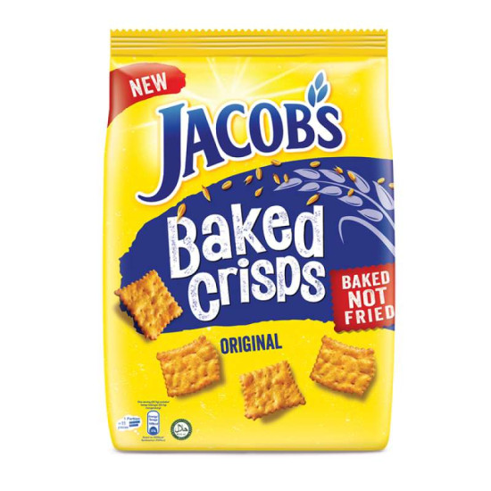 JACOB'S BAKED CRISPS ORIGINAL 229GM