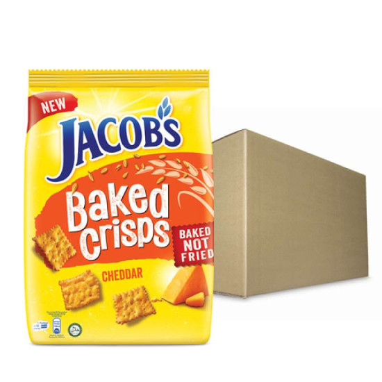 JACOB'S BAKED CRISPS CHEESE 229GM