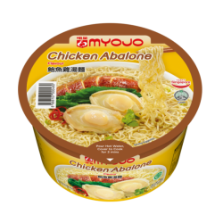 MYOJO INSTANT NOODLE CHICKEN ABALONE 80GM MYOJO INSTANT NOODLE CHICKEN ABALONE 80GM