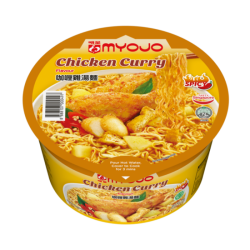 MYOJO INSTANT NOODLE CURRY CHICKEN 79GM MYOJO INSTANT NOODLE CURRY CHICKEN 79GM