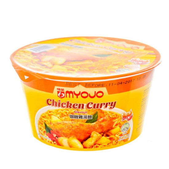 MYOJO INSTANT NOODLE CURRY CHICKEN 79GM