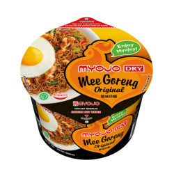 MYOJO DRY BOWL MEE GORENG ORIGINAL 94GM MYOJO DRY BOWL MEE GORENG ORIGINAL 94GM