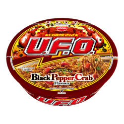 NISSIN UFO SINGAPORE BLACK PEPPER CRAB 94GM NISSIN UFO SINGAPORE BLACK PEPPER CRAB 94GM