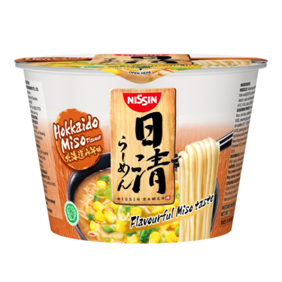 NISSIN JAPANESE RAMEN BOWL - MISO TASTE 113GM