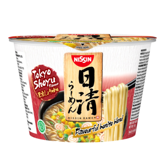 NISSIN JAPANESE RAMEN BOWL - TOKYO SHOYU 110GM