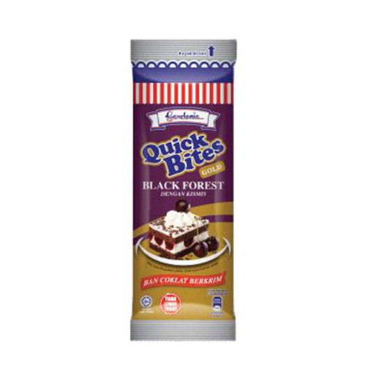 GARDENIA QUICK BITES BLACK FOREST 55GM