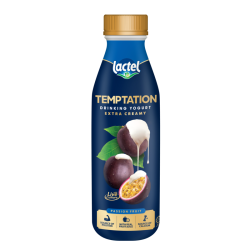 LACTEL TEMPTATION YOGURT PASSION FRUIT 500G LACTEL TEMPTATION YOGURT PASSION FRUIT 500G