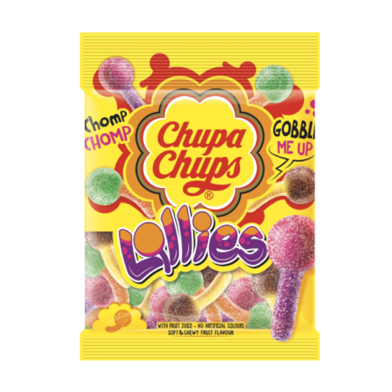 CHUPA CHUPS JELLIES LOLLIES 90GM CHUPA CHUPS JELLIES LOLLIES 90GM