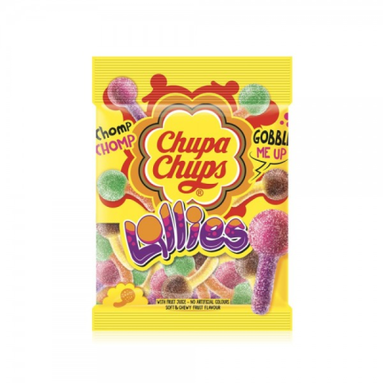 CHUPA CHUPS JELLIES LOLLIES 90GM