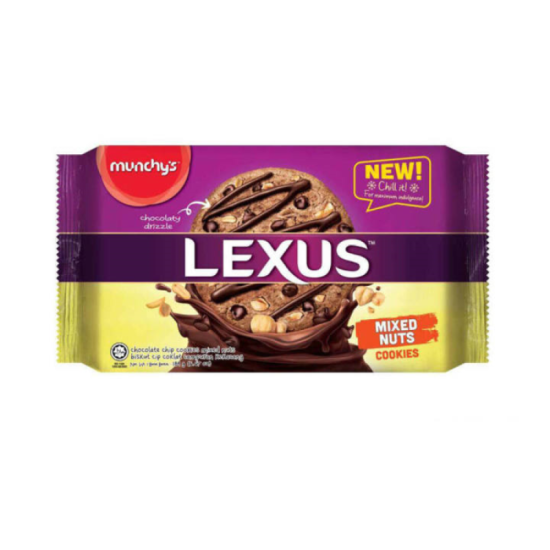 MUNCHY'S LEXUS COOKIES MIXED NUTS 189GM