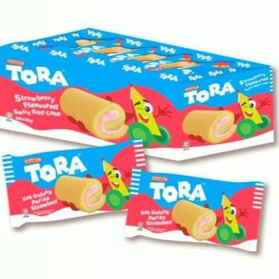 MAMEE TORA SWISS ROLL STRAWBERRY 320GM