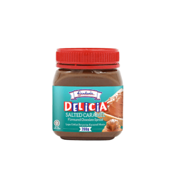GARDENIA DELICIA SALTED CARAMEL CHOC SPREAD 200GM GARDENIA DELICIA SALTED CARAMEL CHOC SPREAD 200GM