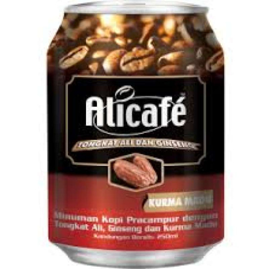 (X)ALICAFE TAG KURMA MADU 250ML