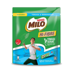 MILO ACTIV-GO HI FIBRE 30G*12 MILO ACTIV-GO HI FIBRE 30G*12