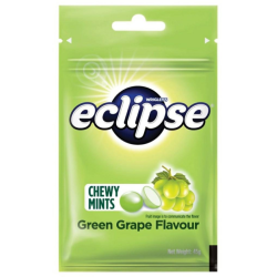 ECLIPSE CHEWY MINTS GREEN GRAPE 45GM ECLIPSE CHEWY MINTS GREEN GRAPE 45GM