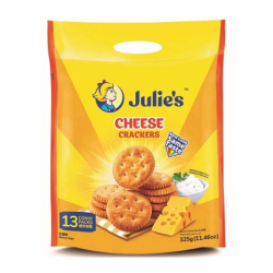 JULIE'S CHEESE CRACKER 325GM JULIE'S CHEESE CRACKER 325GM