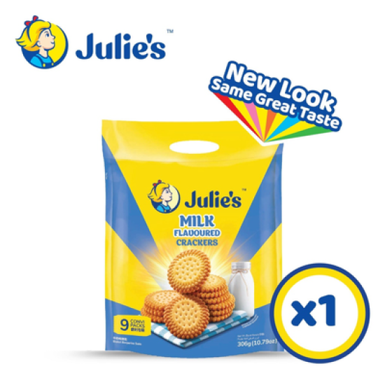 JULIE'S MILK CRACKER 306GM