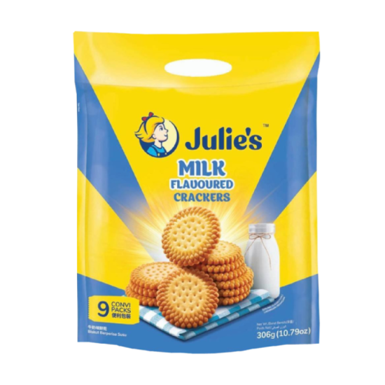 JULIE'S MILK CRACKER 306GM