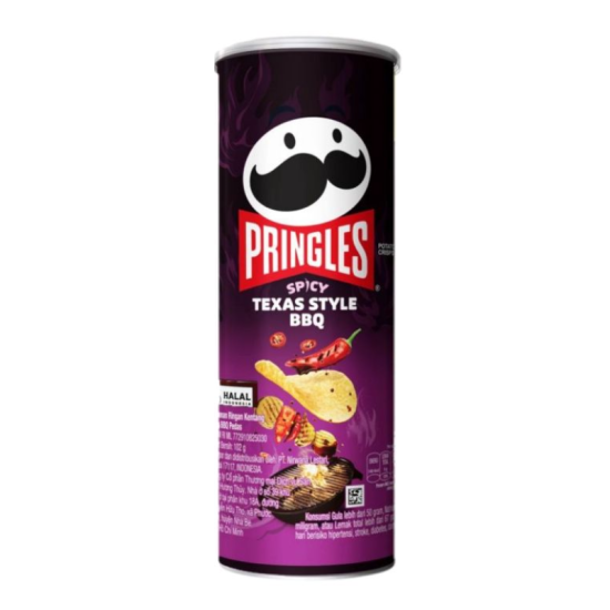 PRINGLES SPICY TEXAS BBQ 97GM