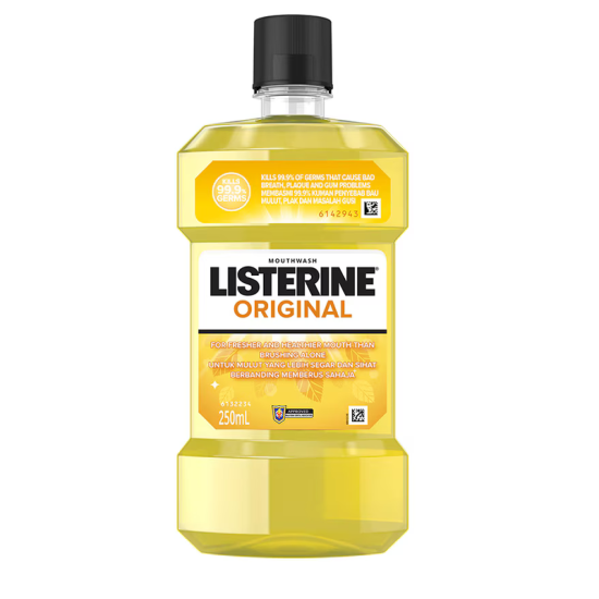 LISTERINE ORIGINAL ANTISEPTIC 250ML 