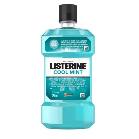 LISTERINE COOL MINT ANTISEPTIC 250ML 