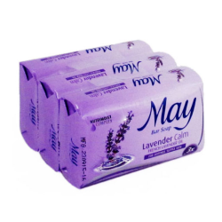 MAY SOAP LAVENDER CALM (PURPLE) 75GM*3'S