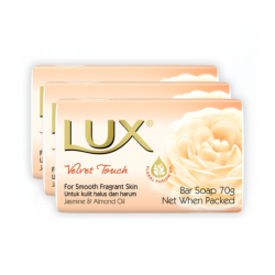 LUX SOAP - VELVET TOUCH 70GM*3S LUX SOAP - VELVET TOUCH 70GM*3S