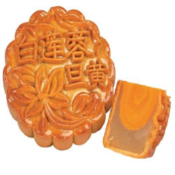 LEONG YIN L/SUGAR WHITE LOTUS 1 YOLK MOONCAKE
