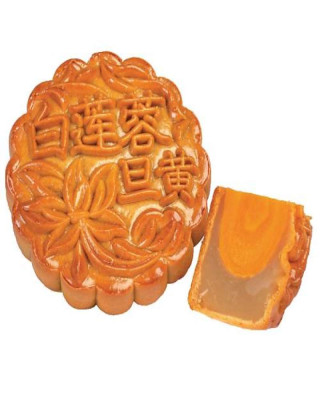 LEONG YIN L/SUGAR WHITE LOTUS 1 YOLK MOONCAKE