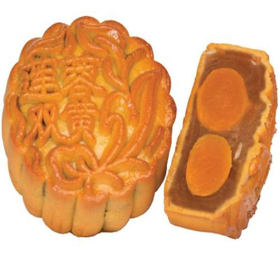 LEONG YIN L/SUGAR LOTUS 2 YOLKS MOONCAKE LEONG YIN L/SUGAR LOTUS 2 YOLKS MOONCAKE