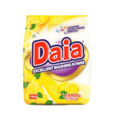 DAIA DETERGENT POWDER - LEMON 750G DAIA DETERGENT POWDER - LEMON 750G