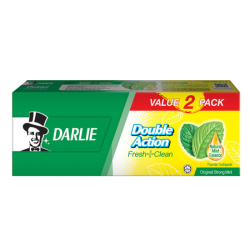 DARLIE TOOTHPASTE ORIGINAL STRONG MINT 225G*2 DARLIE TOOTHPASTE ORIGINAL STRONG MINT 225G*2