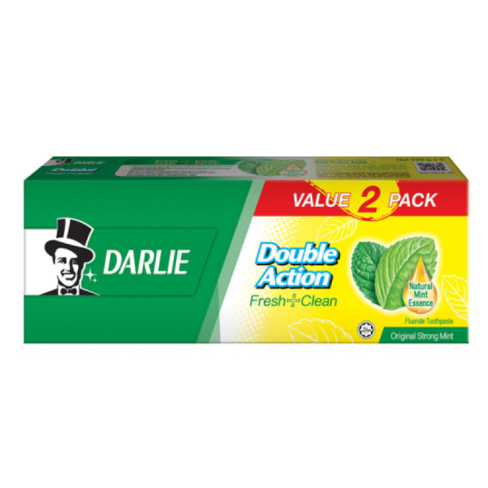 DARLIE TOOTHPASTE ORIGINAL STRONG MINT 225G*2