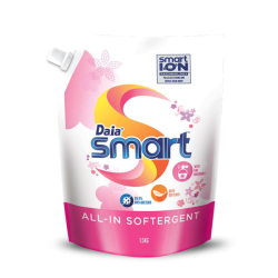 DAIA SMART LIQUID ALL IN SOFETERGENT REFILL 1.5KG DAIA SMART LIQUID ALL IN SOFETERGENT REFILL 1.5KG