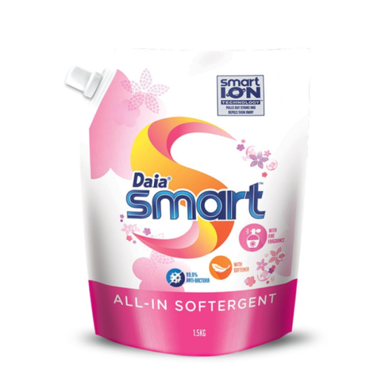 DAIA SMART LIQUID ALL IN SOFETERGENT REFILL 1.5KG