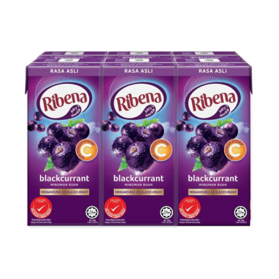 RIBENA RTD REGULAR 200ML*6S