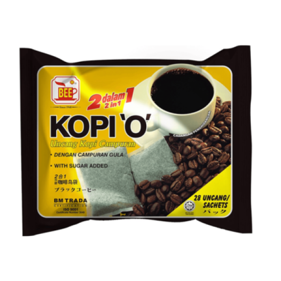 BEE 2 IN 1 KOPI 'O' 26GM*25S