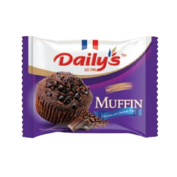 DAILY'S MUFFIN - CHOCOLATE 1'S 70G DAILY'S MUFFIN - CHOCOLATE 1'S 70G