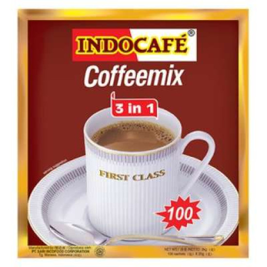 INDOCAFE 3IN1 COFFEE MIX 20GM*100'S